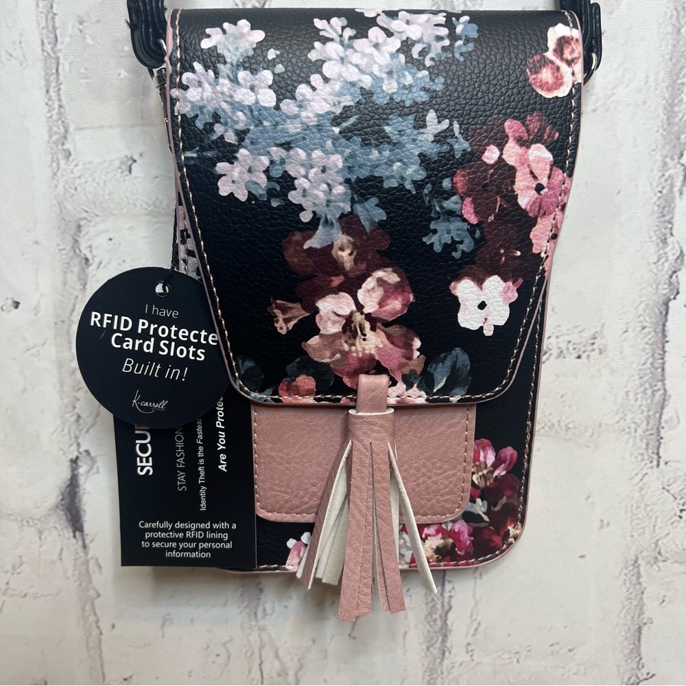 New K.Carroll crossbody - travel - Rfid protected